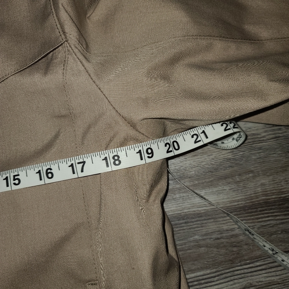 SOLD Vintage London Fog Plaid Lined Belted Trench Coat Size 10P - Picture 15 of 16